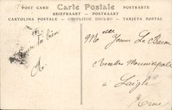 VINTAGE POSTCARD Cliff Castle the Keep Seen Interior