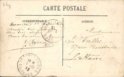 VINTAGE POSTCARD Trouville the Casino