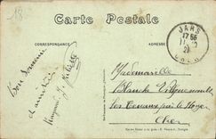 VINTAGE POSTCARD Veaugues the Church