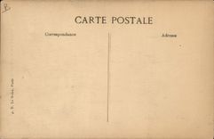 CPA Bateau Sechage du linge 