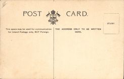 VINTAGE POSTCARD Bateau RGA Loading has 5in gun The citadel Plymouth