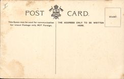 VINTAGE POSTCARD Excellent Bateau HMS Parades ground