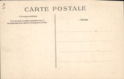 VINTAGE POSTCARD Boat Catastrophe of Freedom funerals the crown of the town of Toulon