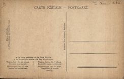 VINTAGE POSTCARD Interior Train of the Swedish train Sweden