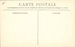 VINTAGE POSTCARD Train Railroads of Orleans Auvergne