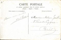 VINTAGE POSTCARD Plane Chevillard Aviation on H Farman