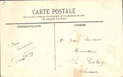 VINTAGE POSTCARD Plane Lindpaintner Aviation on Summoning