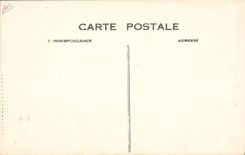 VINTAGE POSTCARD Plane Aviation Aerodrome of Le Bourget the Blue bird