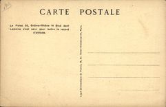 CPA Avion Aviation Potez 50 Gnome Rhone 14