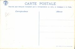 VINTAGE POSTCARD Plane Aviation Monoplane Deperdussin European Circuit July 1911 June the departure of Vidart gaining of Paris Liege