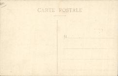 VINTAGE POSTCARD Plane Aviation Great week of aviation the aviator Lebrun Bleriot Monoplane