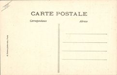 VINTAGE POSTCARD Plane Aviation Cockburn Biplane in full flight Farman