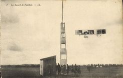 CPA Avion Aviation Le record de Paulhan 
