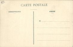 VINTAGE POSTCARD Plane Aviation Airplane Antoinette IV pilot by Hubert Latham in full flight