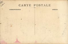 VINTAGE POSTCARD Plane Aviation Park Borely Marseilles Cheuret Aviation in full flight