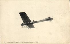 VINTAGE POSTCARD Plane Aviation the Latham airplane
