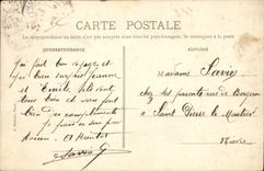 VINTAGE POSTCARD Automobile Puteaux Factories of Dion Button At the foundry the hall of cast TOP