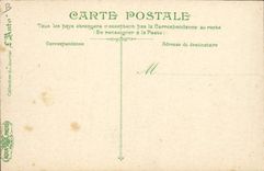 VINTAGE POSTCARD Automobile Circuit of the Lower Seine the road of St Martin in shift