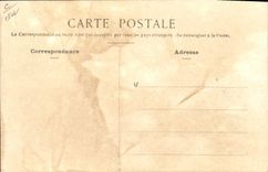 CPA Automobile Circuit de la Seine Inferieure 7 juillet 1908 Grand prix de l'ACF Wagner sur Voiture FIAT