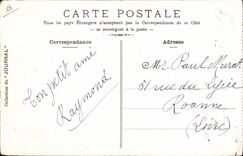 CPA Automobile Auvergne Bourg Lastic