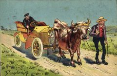 CPA Automobile Boeuf Donadini 