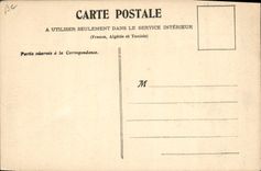 VINTAGE POSTCARD Automobile Road in refill