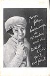 CPA Automobile Enfant Publicite Dunlop Cord 