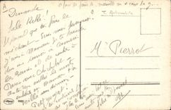 Ilustrador Margret Boris de los niños del automóvil de la POSTAL de la VENDIMIA