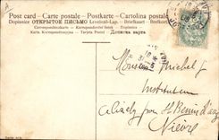 VINTAGE POSTCARD Automobile Donadini Illustrator