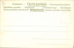 Jardín público de Londres Trafalgar de la POSTAL de la VENDIMIA