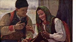 CPA Illustrateur W Wodziniswski Folklore