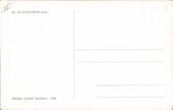 CPA Illustrateur W Wodziniswski Folklore