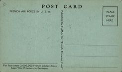 CPA Avion Aviation French Air Force in USA Jap 0