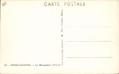 POSTAL MODERNA aviones monomotores SPCA de la aviación de la aviación plana de Istres