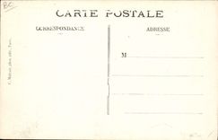 CPA Avion Aviation Dirigeable Zeppelin Le dirigeable militaire Le Jaune en pleine evolution 