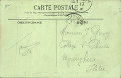 CPA Avion Aviation Dirigeable Zeppelin La nacelle du ballon dirigeable Clement Bayard 