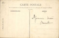 CPA Avion Aviation Dirigeable Zeppelin Clement Bayard se dirigeant vers Montmartre Paris