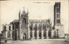 CPA Limoges La Cathedrale