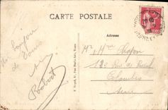 VINTAGE POSTCARD Tours the Barracks Militaria Miller
