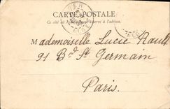 POSTAL Argel Quay de la VENDIMIA de la república