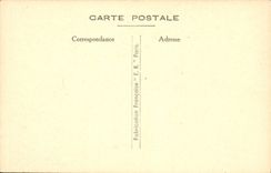 CPA Fantaisie Oiseau