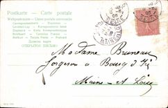 VINTAGE POSTCARD Lemon-yellow Fantasy Lemons