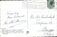 MODERN CARD Venezia Piazza Chiesa di S Marco E Bell-tower