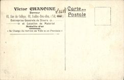 CPA Victor Chanoine Serveur Enterprise Generale de Diners