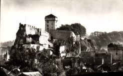 POSTAL MODERNA pesado las defensas más situadas más al sur del castillo fuerte