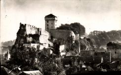 POSTAL MODERNA pesado la basílica y la cueva