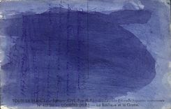 POSTAL MODERNA pesado la basílica y la cueva