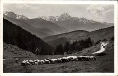 MODERN CARD the Pyrenees With the Collar of Aspin Seen towards the peak of the South Sheep