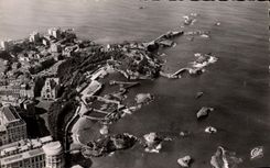 CPM Biarritz Casino Bellevue Port des Pecheurs Rocher de la Vierge 