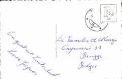 MODERN CARD Montreux And Dents Of the South